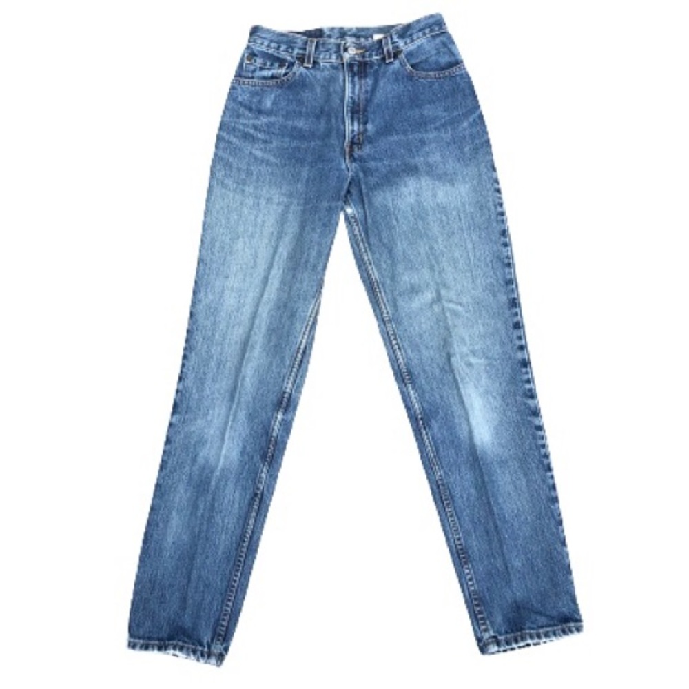 Vtg Levi's 550 USA Tapered High 27" Waist Mom Jean